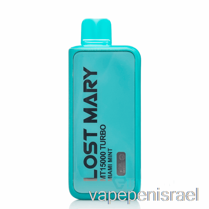 חד פעמי Vape Israel איבד מרי Mt15000 חד פעמי מיאמי מנטה